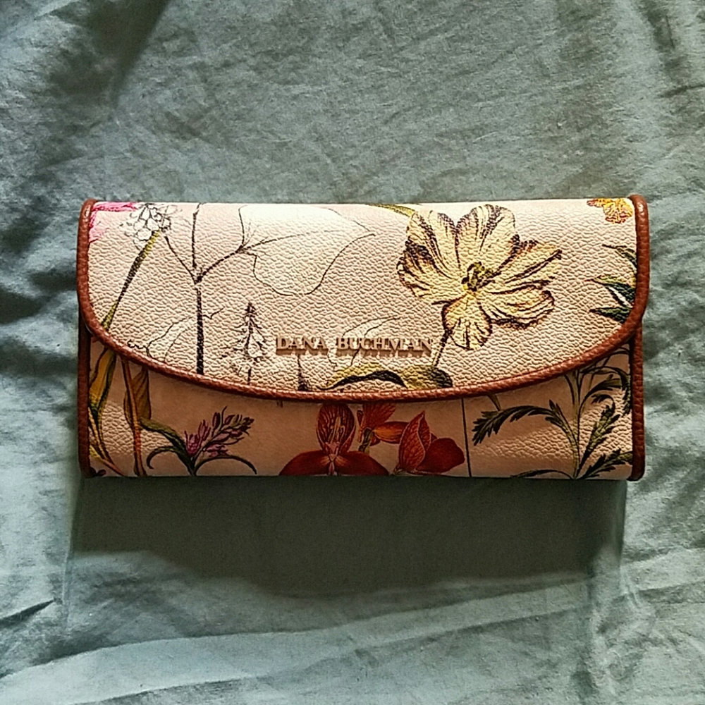 Dana Buchman Rounded Flap Wallet